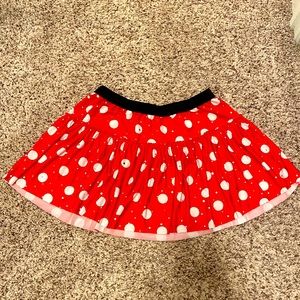 Like new “Minnie Mouse” inspired running skirt